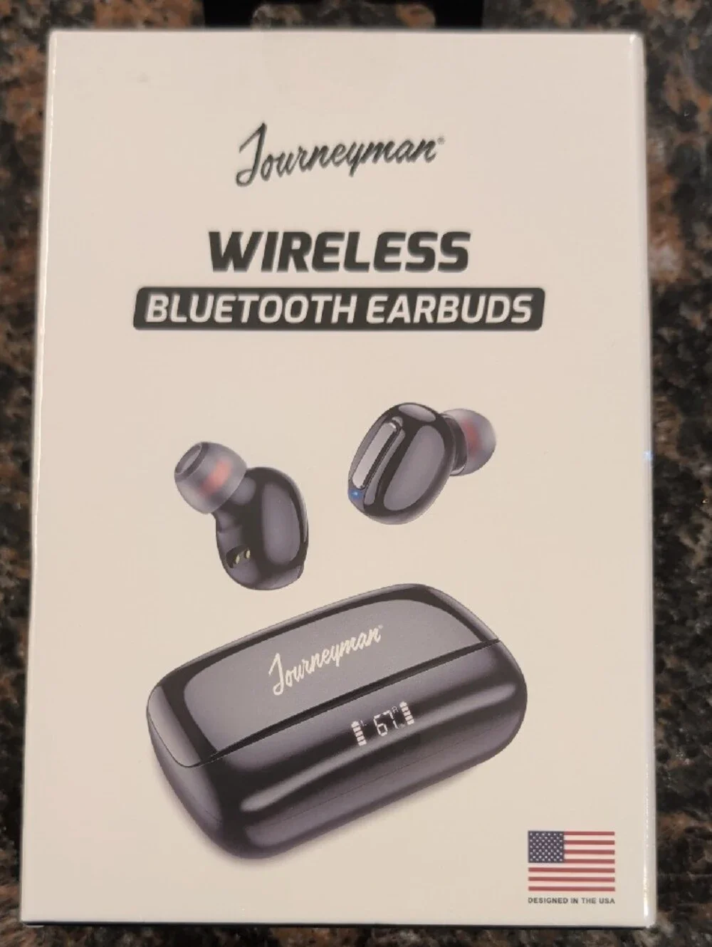 Wireless Bluetooth Earbuds — Black